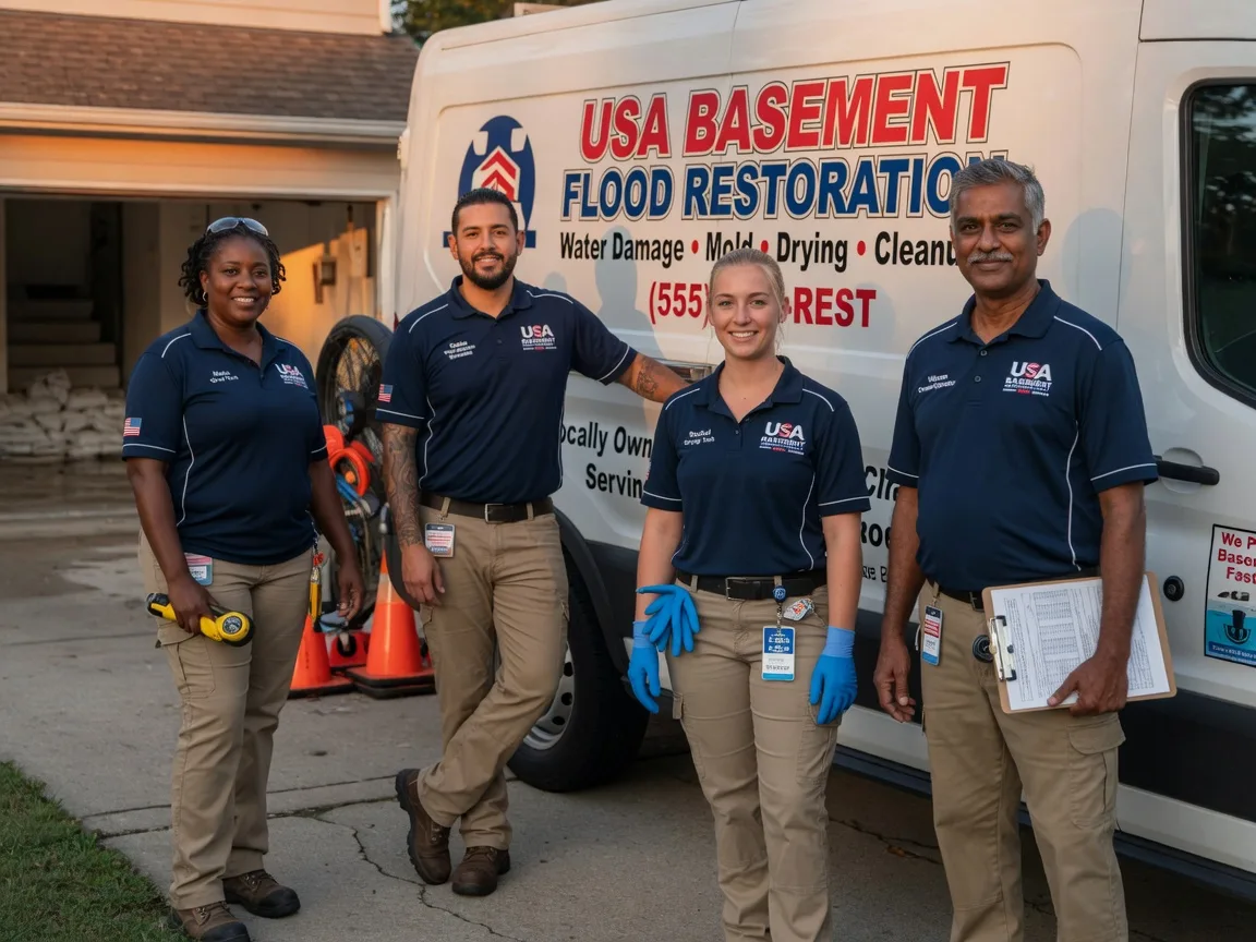 Basement Flood Cleanup company in Molena, GA